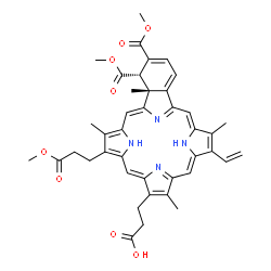 ChemSpider 2D Image | Verteporfin | C41H42N4O8
