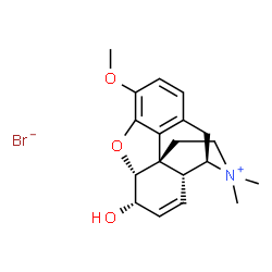 ChemSpider 2D Image | Codeine methylbromide | C19H24BrNO3