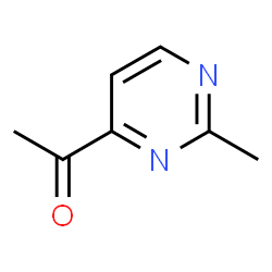 ChemSpider 2D Image | 2-Methyl-4-acetylpyrimidine | C7H8N2O