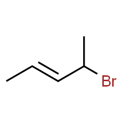 ChemSpider 2D Image | 4-Bromo-2-pentene | C5H9Br