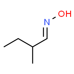 ChemSpider 2D Image | (E)-2-methylbutanal oxime | C5H11NO