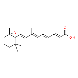ChemSpider 2D Image | 5,6-EPOXYTRETINOIN | C20H28O3