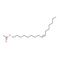 ChemSpider 2D Image | 9Z-HEXADECENYL ACETATE | C18H34O2