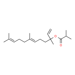 ChemSpider 2D Image | Nerolidol isobutyrate | C19H32O2