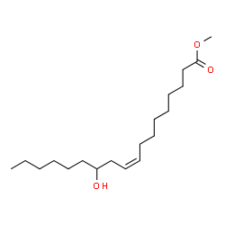 ChemSpider 2D Image | Methyl Ricinoleate | C19H36O3