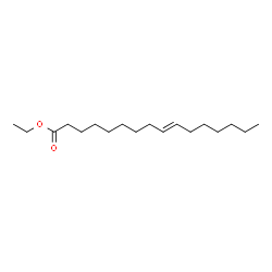 ChemSpider 2D Image | Ethyl (9E)-9-hexadecenoate | C18H34O2