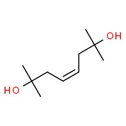 ChemSpider 2D Image | (4Z)-2,7-Dimethyl-4-octene-2,7-diol  | C10H20O2