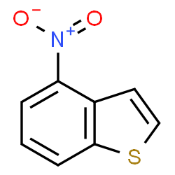ChemSpider 2D Image | 4-Nitro-1-benzothiophene | C8H5NO2S