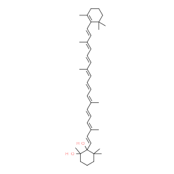 ChemSpider 2D Image | 5,6-Dihydro-beta,beta-carotene-5,6-diol | C40H58O2