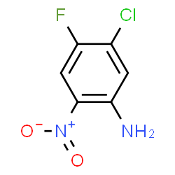 ChemSpider 2D Image | 5-Chloro-4-fluoro-2-nitroaniline | C6H4ClFN2O2