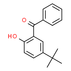 ChemSpider 2D Image | 2-BENZOYL-4-TERT-BUTYLPHENOL | C17H18O2