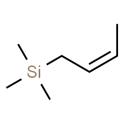 ChemSpider 2D Image | (2Z)-2-Butenyl(trimethyl)silane | C7H16Si