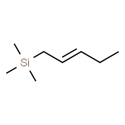 ChemSpider 2D Image | Trimethyl[(2E)-2-pentenyl]silane | C8H18Si