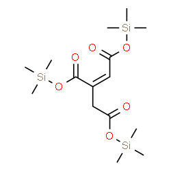ChemSpider 2D Image | Tris(trimethylsilyl) (1Z)-1-propene-1,2,3-tricarboxylate | C15H30O6Si3