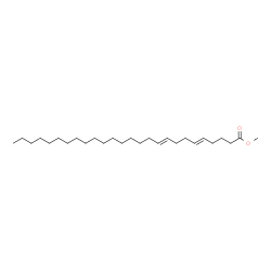 ChemSpider 2D Image | Methyl (5E,9E)-5,9-hexacosadienoate | C27H50O2