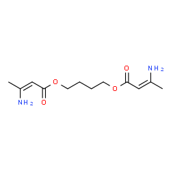 ChemSpider 2D Image | 1,4-Butanediol bis(.beta.-aminocrotonate) | C12H20N2O4