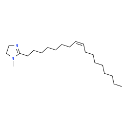 ChemSpider 2D Image | 2-[(8Z)-8-Heptadecen-1-yl]-1-methyl-4,5-dihydro-1H-imidazole | C21H40N2