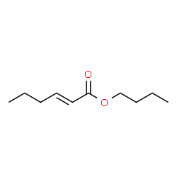 ChemSpider 2D Image | Butyl (2E)-2-hexenoate | C10H18O2