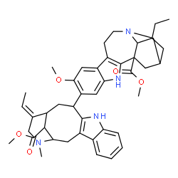 ChemSpider 2D Image | Methyl 12-methoxy-13-[(19E)-17-methoxy-17-oxovobasan-3-yl]ibogamine-18-carboxylate | C43H52N4O5