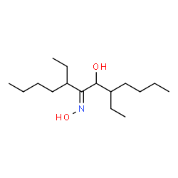 ChemSpider 2D Image | 5,8-Diethyl-7-hydroxy-6-dodecanone oxime | C16H33NO2