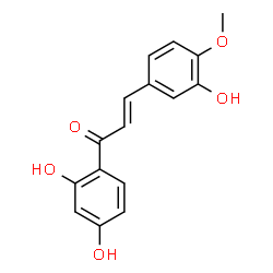 ChemSpider 2D Image | Chalcone, 2',3,4'-trihydroxy-4-methoxy- | C16H14O5