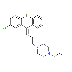 ChemSpider 2D Image | (E)-Clopenthixol | C22H25ClN2OS