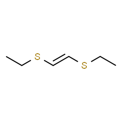 ChemSpider 2D Image | (E)-1,2-Di(ethylthio)ethene | C6H12S2