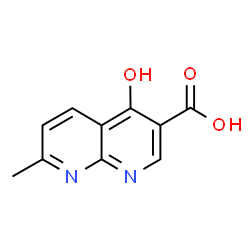 ChemSpider 2D Image | nor-Nalidixic acid | C10H8N2O3