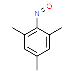 ChemSpider 2D Image | 2,4,6-Trimethylnitrosobenzene | C9H11NO