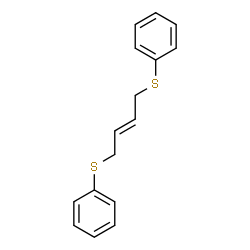 ChemSpider 2D Image | 2-Butene, 1,4-bis(phenylthio)- | C16H16S2