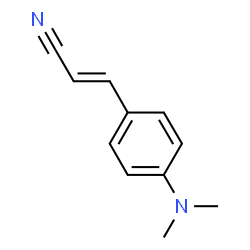 ChemSpider 2D Image | Cinnamonitrile, p- (dimethylamino)- | C11H12N2