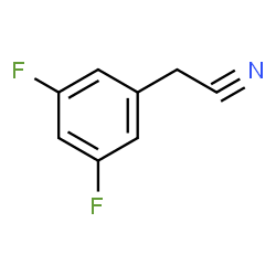 ChemSpider 2D Image | 3,5-Difluorobenzyl cyanide | C8H5F2N