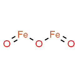 ChemSpider 2D Image | Iron(III) oxide | Fe2O3
