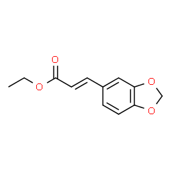 ChemSpider 2D Image | Ethyl 3-(1,3-benzodioxol-5-yl)acrylate | C12H12O4