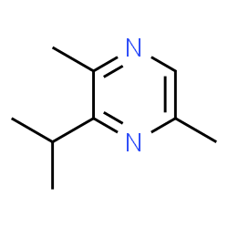 ChemSpider 2D Image | 2,5-Dimethyl-3-isopropylpyrazine | C9H14N2