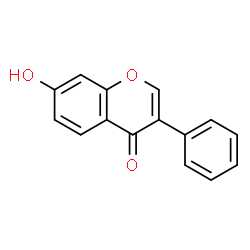 ChemSpider 2D Image | 7-Hydroxyisoflavone | C15H10O3