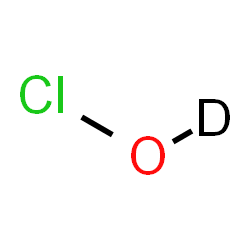 ChemSpider 2D Image | (~2~H)Hypochlorous acid | DClO