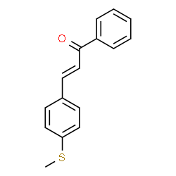ChemSpider 2D Image | trans-4-(Methylthio)chalcone | C16H14OS