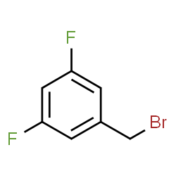 ChemSpider 2D Image | 3,5-Difluorobenzyl bromide | C7H5BrF2