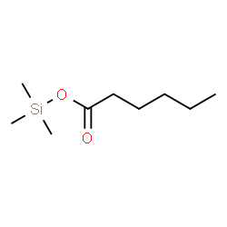 ChemSpider 2D Image | Trimethylsilyl hexanoate | C9H20O2Si