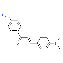 ChemSpider 2D Image | 4'-Amino-4-dimethylaminochalcone | C17H18N2O