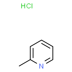 ChemSpider 2D Image | 2-Methylpyridinium chloride | C6H8ClN