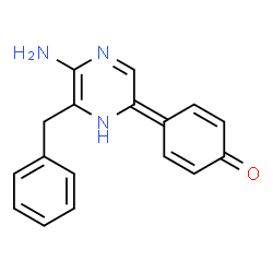 ChemSpider 2D Image | Coelenteramine | C17H15N3O