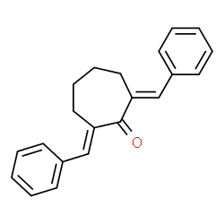 ChemSpider 2D Image | (2E,7E)-2,7-Dibenzylidenecycloheptanone | C21H20O