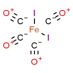 ChemSpider 2D Image | Carbon monooxide - diiodoiron (4:1) | C4FeI2O4