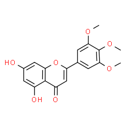 ChemSpider 2D Image | 3',4',5'-O-trimethyltricetin | C18H16O7