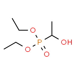 ChemSpider 2D Image | Diethyl (1-hydroxyethyl)phosphonate | C6H15O4P