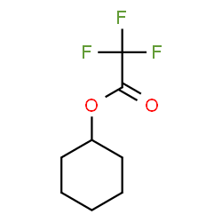 ChemSpider 2D Image | Cyclohexyl trifluoroacetate | C8H11F3O2