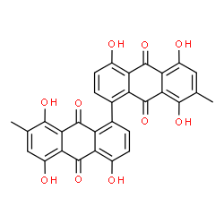 ChemSpider 2D Image | Iridoskyrin | C30H18O10