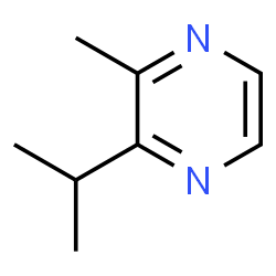 ChemSpider 2D Image | 2-Isopropyl-3-methylpyrazine | C8H12N2
